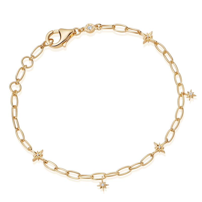Gold Tiny Star Bracelet