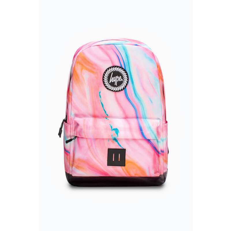 HYPE MULTI PINK MARBLE BACKPACK