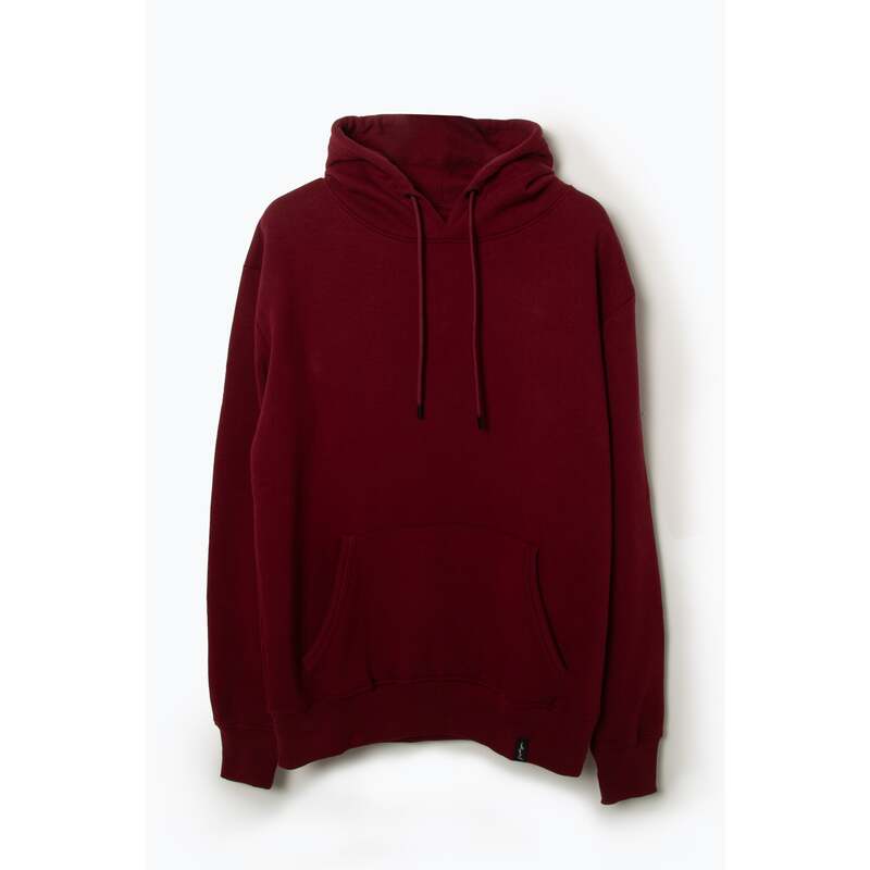 JUSTHYPE UNISEX BURGUNDY HOODIE