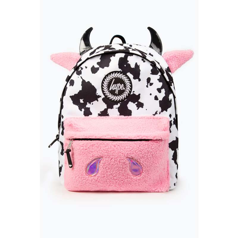 HYPE KIDS UNISEX PINK NOVELTY COW BACKPACK