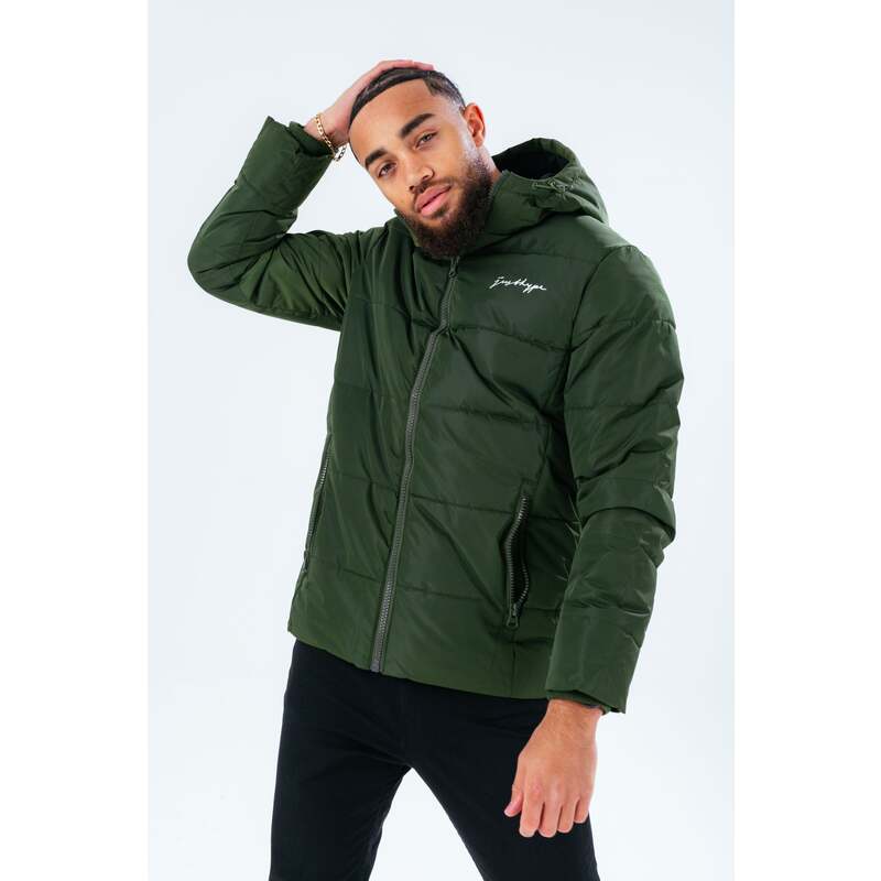 HYPE GREEN LUXE PADDED MEN'S JACKET