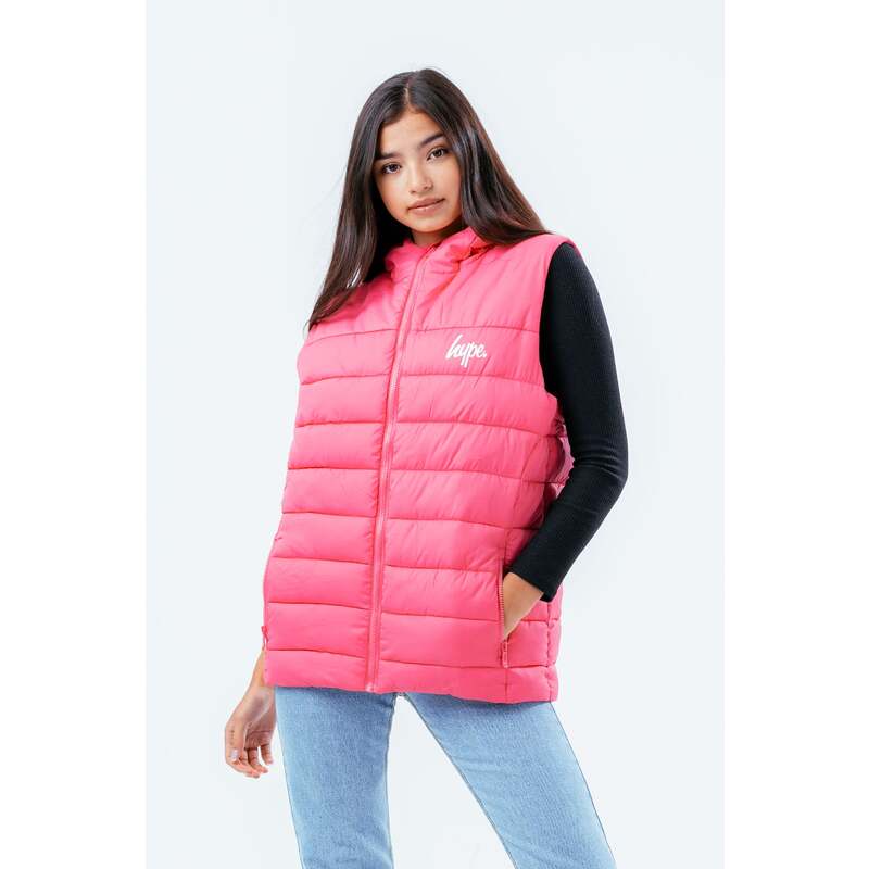 HYPE HOT PINK GIRLS GILET