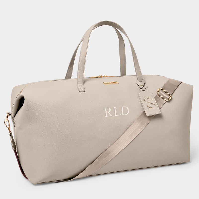 Weekend Holdall in Taupe