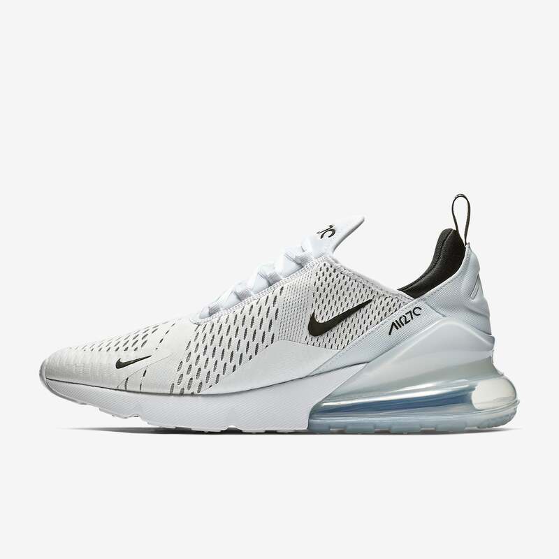 Nike Air Max 270 Trainers White/White/Black