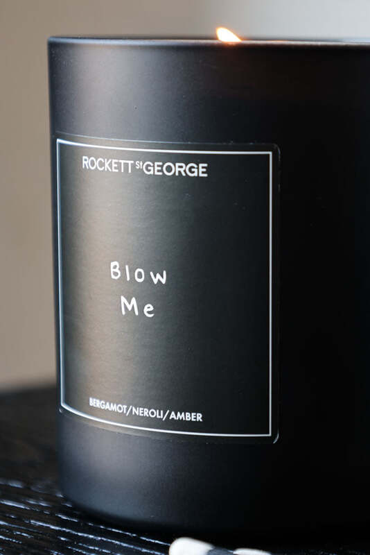 Rockett St George Blow Me Champagne & Bergamot Candle