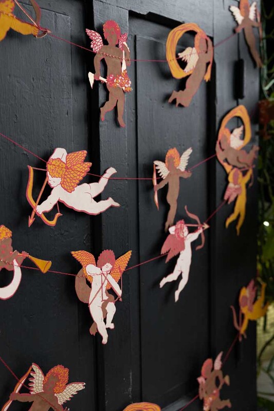 Cupid Paper Garland