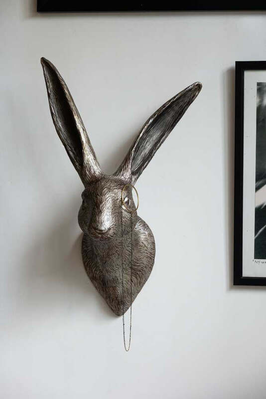 Hartley Hare with Monocle Wall Art