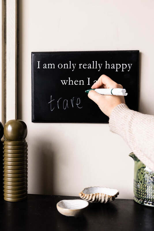 I Am Only Really Happy When I Am... Blackboard