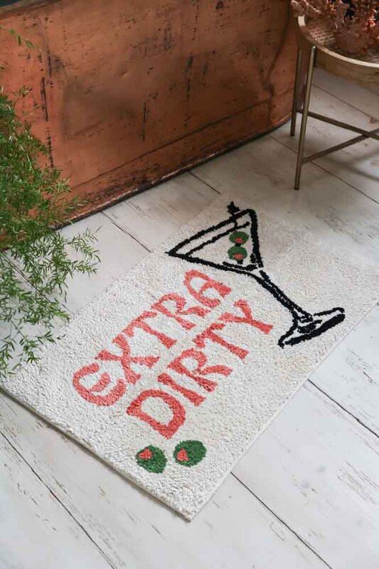 Extra Dirty Martini Bath Mat