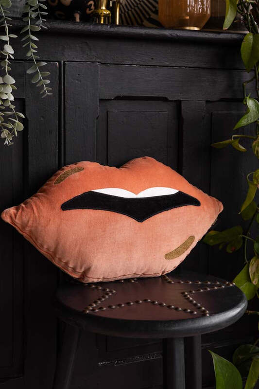 Pink Lips Cushion