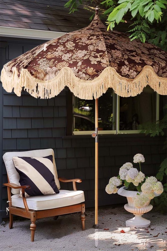 HKliving Vintage Flower Parasol