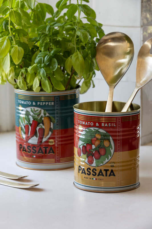 Set Of 2 Passata Storage Tins