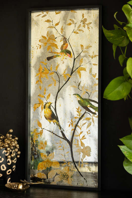 Beautiful Bird Wall Art Mirror