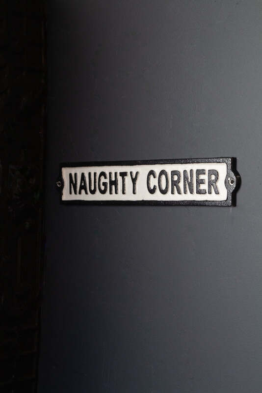 Naughty Corner Sign