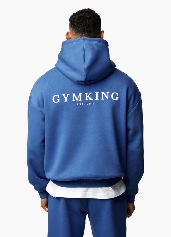 Gym King Established Hood - Light Grey Marl – GYM KING