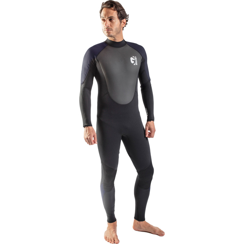 Mens G-Force 3mm Back Zip Flatlock Wetsuit