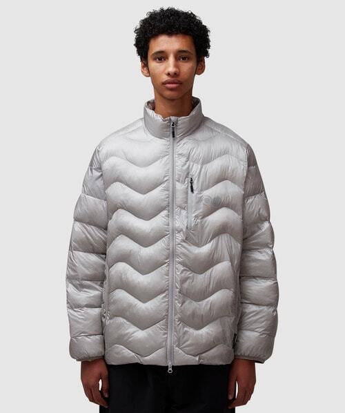 Waves light puffer jacket