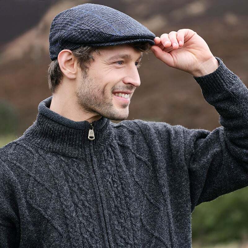 Plaid Irish Flat Cap